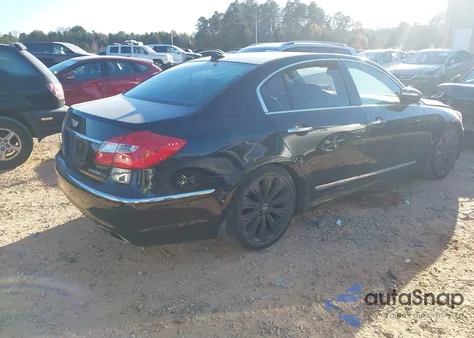 2012 Hyundai Genesis 5.0 R-Spec из США, поврежденный, VIN KMHGC4DH2CU200416